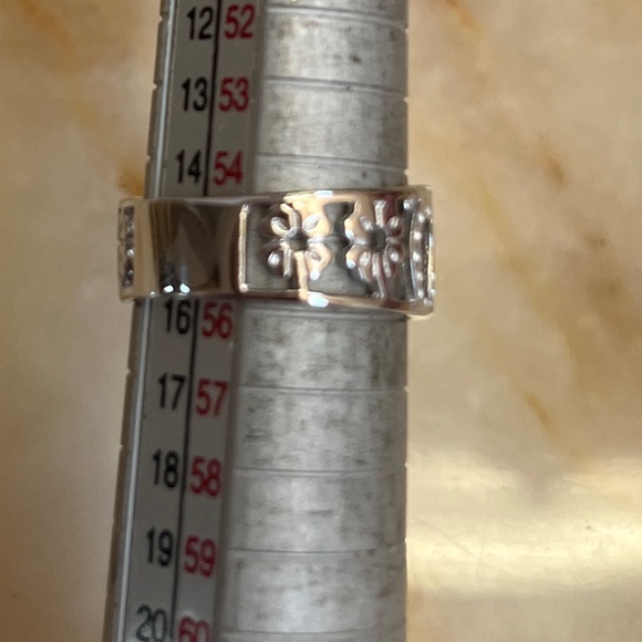 New Real 925 Sterling silver Elephant 7 horseshoe flower owl Lucky Ring Band - Picture 14 of 17